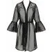  LOVELIA PEIGNOIR black L/XL-Passion (SO4771)