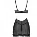  MARINA CHEMISE black L/XL - Passion (SO9723)