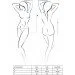  Passion Otavia Body S/M, Black (EL15702)