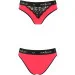         Passion PS001 PANTIES red / black, size L (SO4167)