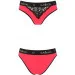         Passion PS001 PANTIES red / black, size M (SO4168)