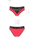 Passion       PS001 PANTIES L, red-black (SO4167-02)