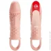 Pretty Love    Cecelia Vibrating Penis Sleeve Flesh (6603BI1195-07)