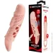 Pretty Love    Cecelia Vibrating Penis Sleeve Flesh (6603BI1195-07)