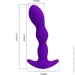 Pretty Love   Yale Anal Plug Purple (6603BI0782-07)