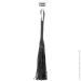 ,   Punishment - Flogger - Black (SX2231)
