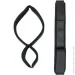 Գ     Punishment - Thigh to Wrist Restraints - Black (SX2230)