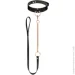  Rosy Gold    - Collar with Leash - Black (SX1199-02)