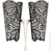     Rosy Gold - Lace Cuffs and Collar - Black (SX1196)