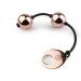    Rosy Gold-Nouveau Kegel Balls,  376,  2,8 (SO4594)