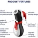  Satisfyer    Penguin Holiday Edition     (SO8777-02)