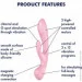 - Satisfyer Triple Oh Pink (SO7780)
