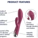 Satisfyer -   Spinning Rabbit 1 Red, 3  (SX0561-02)