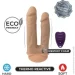 Silexd     Double Gusto Vibro Flesh (Model 1 size 8" & 7") +  LRS,  4,5   3,7  (SO8209-02)