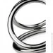 Sinner Gear Unbendable   -Triad Chamber Metal Cock and Ball Ring-Large (SO4617)