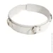 Slash Нашийник Slave Leather Collar, White (51420280242-07) Slash Нашийник Slave Leather Collar, White (51420280242-07)
