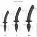     21 Strap-On-Me SWITCH PLUG-IN DILDO Black S,  3,3/2,9  (SO6826)