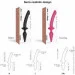     21 Strap-On-Me SWITCH PLUG-IN DILDO Fuchsia L,  4,5/3,4  (SO6829)