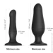   Strap-On-Me   INFLATABLE DILDO PLUG - NOIR,  ,   6  (SO7383-02)