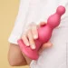     Strap-On-Me Dildo Plug Beads Framboise Metallic XXL (SO8990)