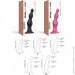     Strap-On-Me Dildo Plug Beads Framboise Metallic XXL (SO8990)