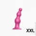     Strap-On-Me Dildo Plug Beads Framboise Metallic XXL (SO8990)
