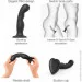    Strap-On-Me Dildo Plug P&G Black M (SO9002)