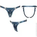     Strap-On-Me Leatherette Harness Generous - One Size - Blue (SX0673)