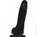   Strap-On-Me SOFT REALISTIC DILDO Black-Size M (SO4520)