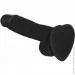   Strap-On-Me SOFT REALISTIC DILDO Black-Size M (SO4520)