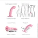  Strap-On-Me        TAPPING DILDO WAVE  CORAL PINK,  (SO9622-02)