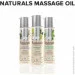       System JO  Naturals Massage Oil  Coconut & Lime     (1 (SO6164)