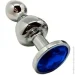   Wooomy    Lollypop Double Ball Metal Plug Blue M  3,1 ,  9,4  (SO7422-02)