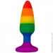  Wooomy Hiperloo Silicone Rainbow Plug S (SO7424)