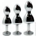   Wooomy Lollypop Double Ball Metal Plug Red S (SO7416)